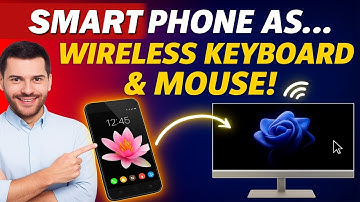 Turn Your Smartphone Into a Wireless Keyboard & Mouse – Easy Setup!