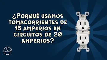 ¿Puedo poner una toma de 20 amperios en un circuito de 15 amperios?