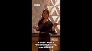 Fádua Hanna recebe seu e-LIB #DMC