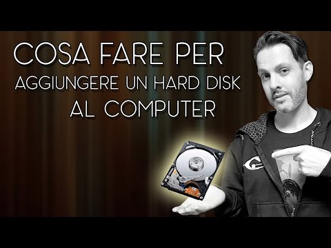 Video: Come Aggiungere Un Secondo Disco Rigido