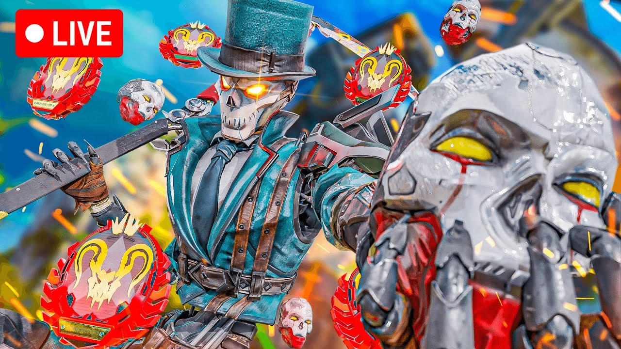 BONELESS CHICKEN WINGS OR BONE IN CHICKEN WINGS? | Apex Legends Ranked PREDATOR Grind 🔴 LIVE