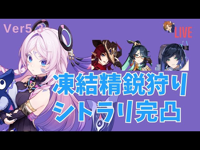 完凸シトラリ凍結精鋭狩りTA 世界ランク8【#原神 -Genshin