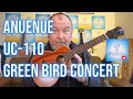 Got A Ukulele Reviews - aNueNue UC-110 Green Bird Concert