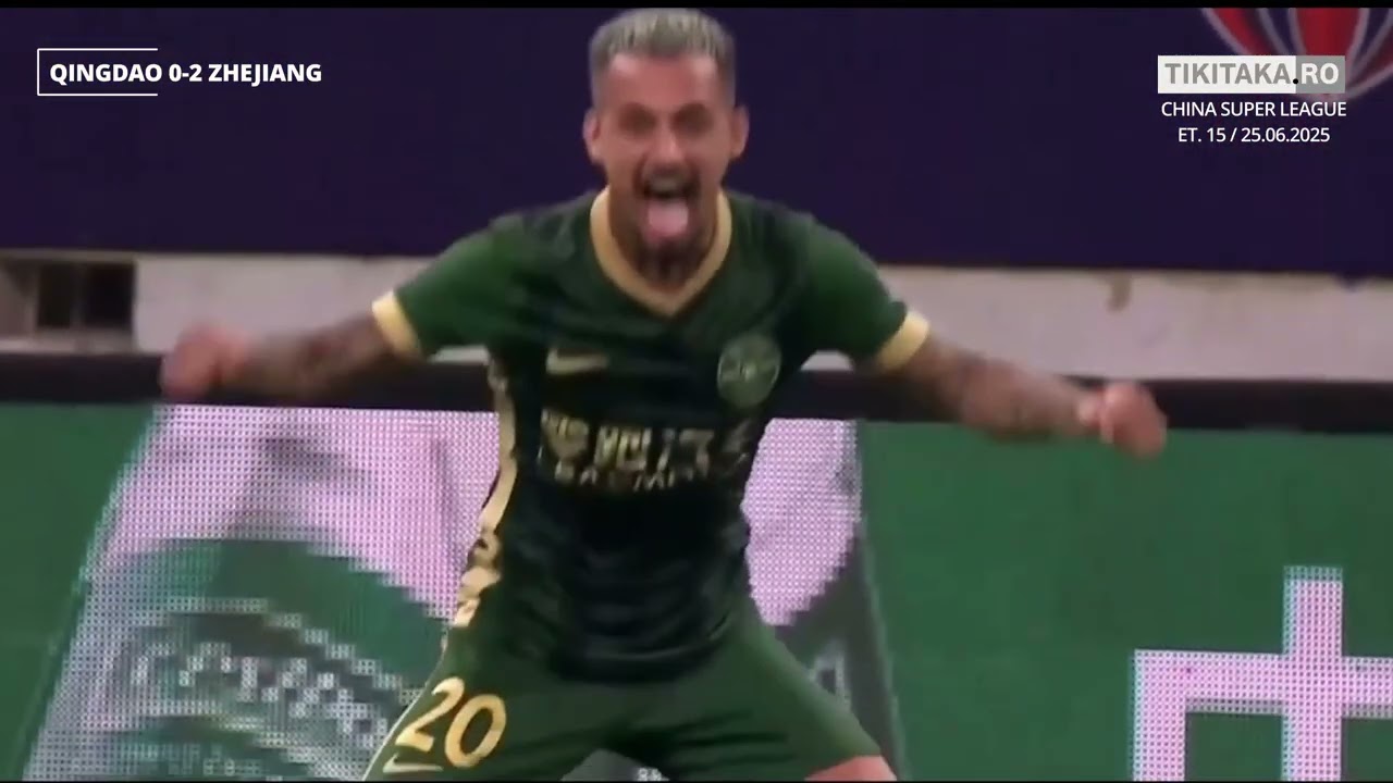 Debutul lui Mitriță în China - două goluri și o pasă de gol!