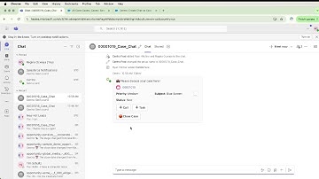 How to: Setup Salesforce Case Swarming Directly in Microsoft Teams Chats