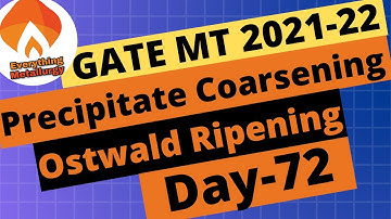 Ostwald Ripening | Day72 #100days100concepts | LIVE batch from Dec 28th |Gate MT videos & testseries