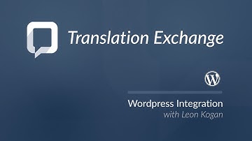 Translation Exchange - Wordpress Integration