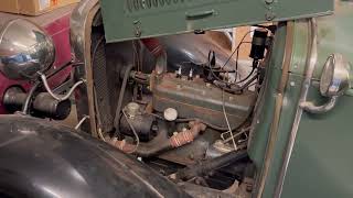 1930 Model A Ford engine running