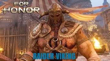 For Honor Raider Viking Faction Multiplayer Gameplay Trailer Review Hero Series