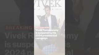 Vivek Ramaswamy announces he is suspending his 2024 presidential campaign