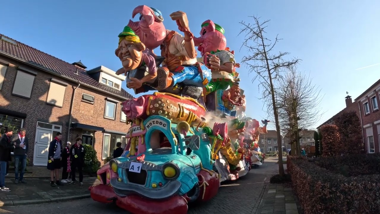 Carnavalsoptocht In Huijbergen (Sanegat) 2025