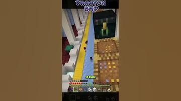 Hoglins Know How to Climb Scaffolding! #minecraft