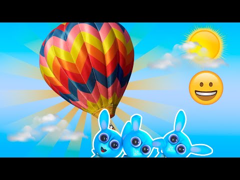 Viagem Aérea Em Um Balão🎉Crianças Dos Desenhos Animados🎉Dolly e amigos 3D