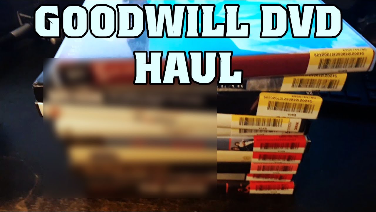 Goodwill DVD Haul 7923 YouTube