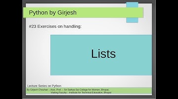 Q.86 to Q.90 Python -  Lists in Python | Cumulative Sum | Solved Python Practice Exercises