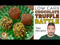 Low carb chocolate truffle battle  the best keto chocolate truffle recipe