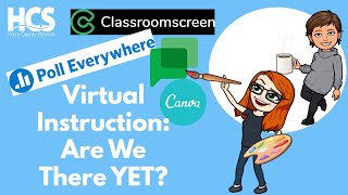 Virtual Instruction: Using Classroom Screen for Student Engagement | Classroom Screen Tutorial