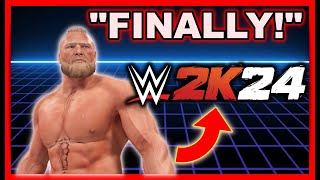 WWE 2K24 Brock Lesnar 