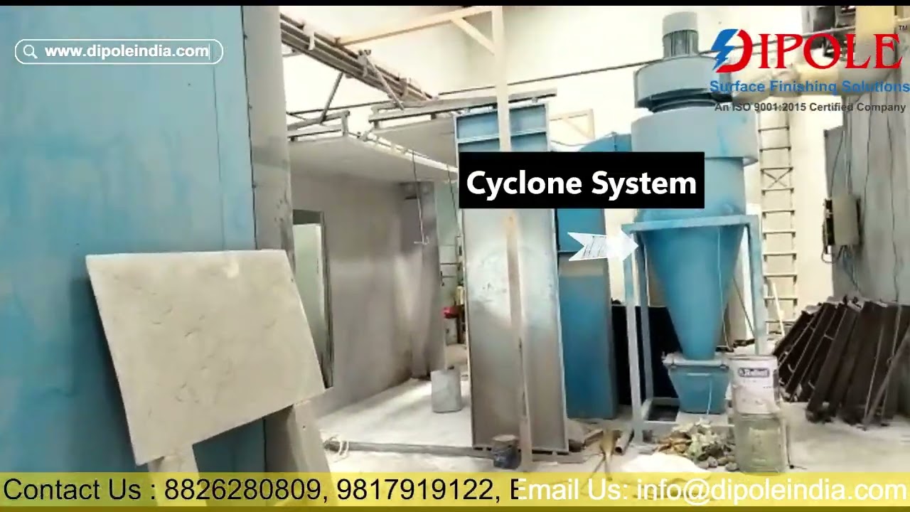 Dipole - Manual Powder Coating Plant for big cabinet, Almirah, Wardrobe & all type metal furniture