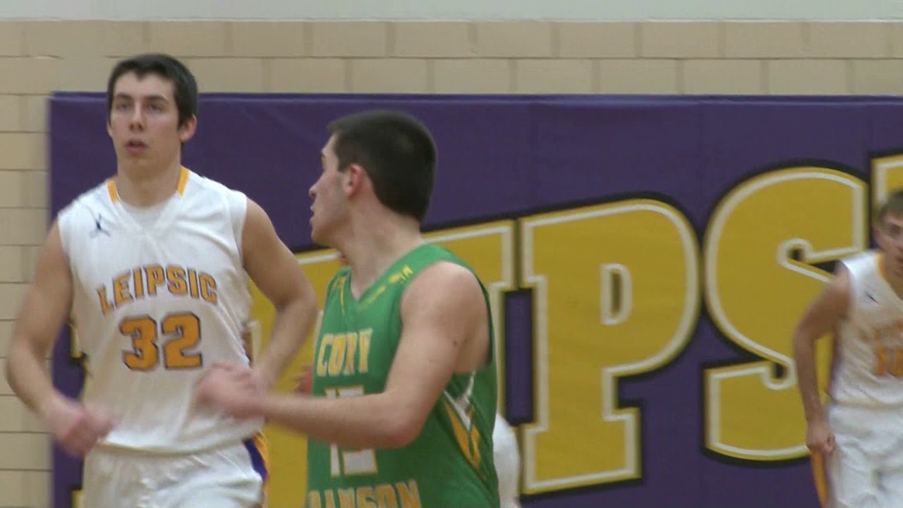 Cory Rawson vs Leipsic Boys Basketball YouTube