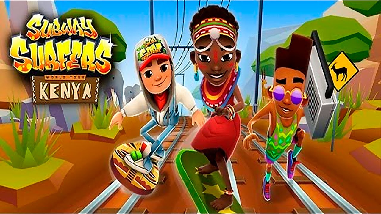 NEW UPDATE - SUBWAY SURFERS KENYA 2015