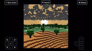 Block Garden - Watching The Moon and Sun Setting screenshot 5