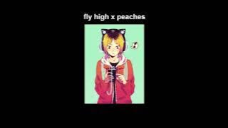 Haikyuu Mashup: Fly High x Peaches (Burnout Syndromes, Justin Bieber, Daniel Caesar, Giveon)