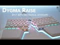 Dygma Raise Split Mechanical Keyboard Unboxing & Typing Sounds (Cherry Red Switches)