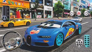 Bugatti Chiron Lightning McQueen | 3D Driving Class screenshot 1