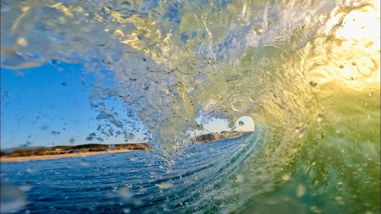 SURFING A SANDBAR POST HURRICANE! (RAW POV)