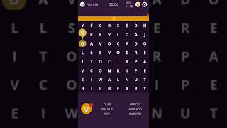 word search games android - word beach: connect letters! fun word search games android gameplay screenshot 5