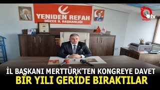 İl Başkani Merttürk’ten Kongreye Davet