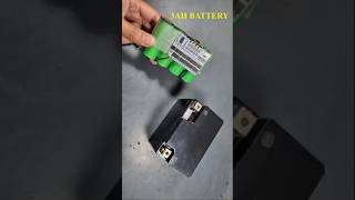 3Ah motorcycle starter battery using Sony 26650 batteries #shorts
