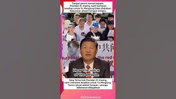 Respectfully Asking President Xi Jinping: Justice for Yu Menglong #xijinping #yumenglong #shorts