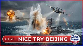 China's Type 052D Closed to 50 Meters on USS Benfold Near the Paracel Islands - BIG MISTAKE