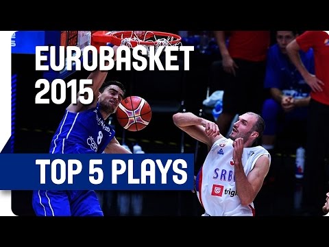 Top 5 Plays - Quarter-Finals (Day 10) - EuroBasket 2015