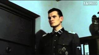 Hitler, Grawitz, Gunsche and the motorised chair
