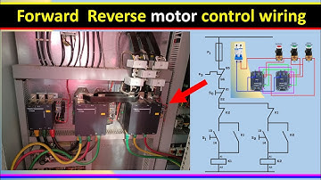 forward reverse motor control wiring | reverse forward motor control circuit diagram.