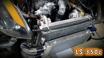 Twin Turbo 350z Intercooler Mockup and TIG Welding!!!