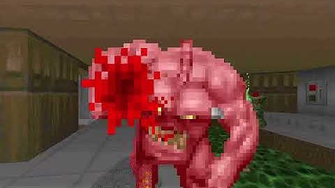 Doom E2M7 Spawning Vats - No Mouse Playthrough