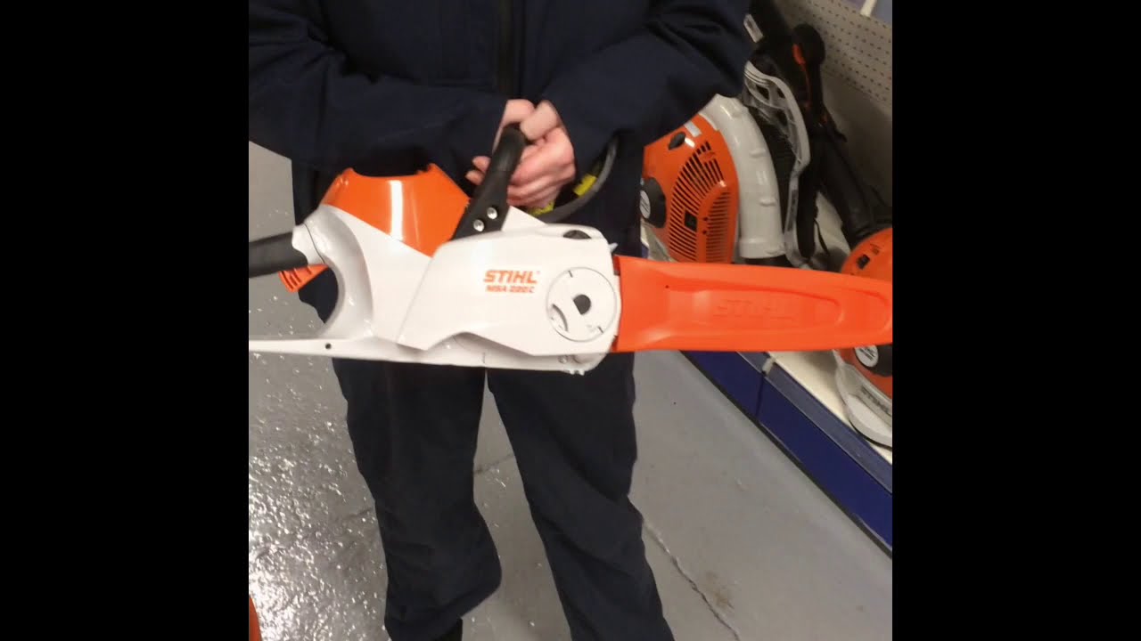 Motosierra a batería STIHL MSA 220 C