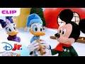 Mickey Mouse Clubhouse Candlelight Celebration! ⭐️ | Mickey &amp; Minnie's Holiday Songs |@disneyjr
