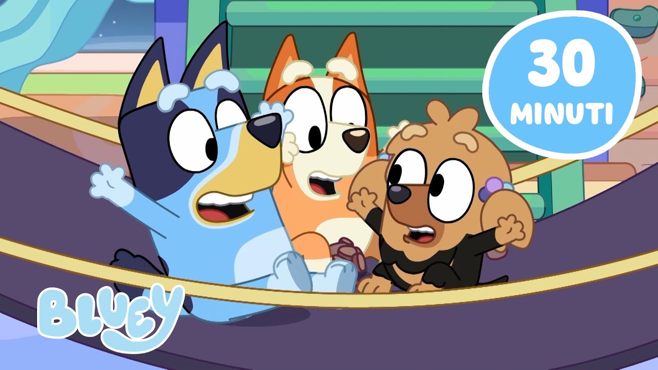 Divertirsi con i compagni di scuola 💙 📖 | Bluey Italiano Canale Ufficiale