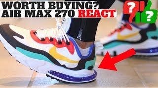 air max 270 react size fit