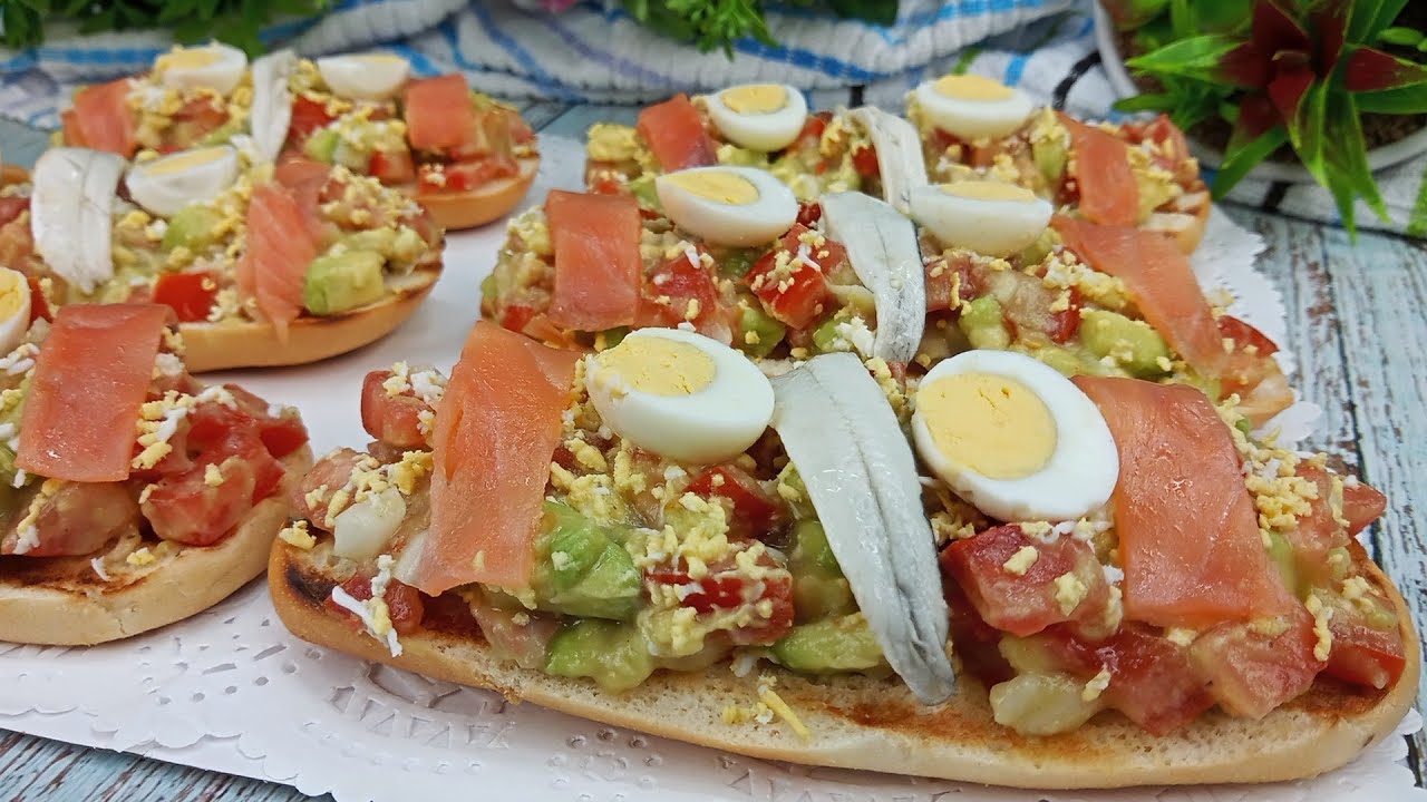 🤩¡¡Estas Tostadas de Aguacate es tan delicioso que la cocino casi todos los días fácil y rápido!! 🤩🤩