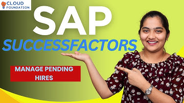 Manage Pending Hires & Data Models in SAP SuccessFactors | Dynamic HCM Integration | CloudFoundation