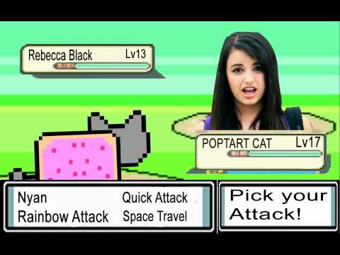 Rebecca B. vs Nyan Cat: an INTERACTIVE Pokemon Battle. - Nyan.