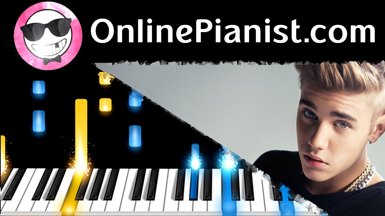 How to play What Do You Mean by Justin Bieber Piano Tutorial YouTube