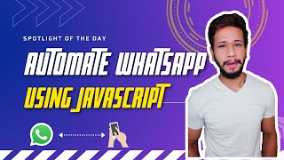 Whatsapp automation using Javascript | Whatsapp API NodeJS | chatbot screenshot 5