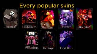 Every popular killer skins in forsaken gameplay LMS screenshot 3